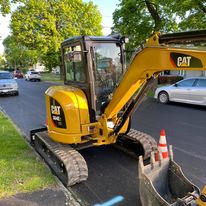 Yellow Excavator